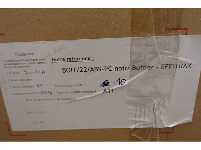 6x pallet onderdelen efitrax - afbeelding 11 van  17