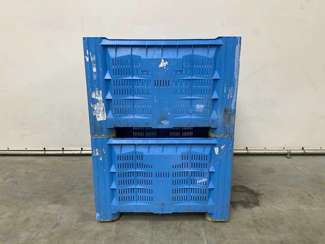 (6x) palletbox geperforeerd 1150x1100x750mm - afbeelding 3 van  6