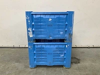 (6x) palletbox geperforeerd 1150x1100x750mm - afbeelding 3 van  6