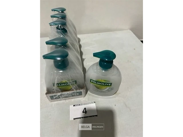 6x palmolive pompzeep 300ml olijvenmelk - afbeelding 2 van  3