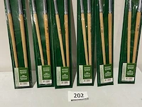 6x penseelset 2dlg maat 14 en 18 - afbeelding 1 van  3