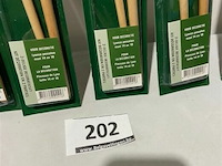 6x penseelset 2dlg maat 14 en 18 - afbeelding 3 van  3