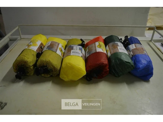 6x poncho voor volwassenen - afbeelding 1 van  3