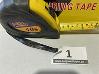 6x rolmeter van 10 meter met rem