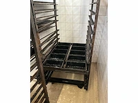 6x rvs kar voor bakkerij oven - afbeelding 5 van  7