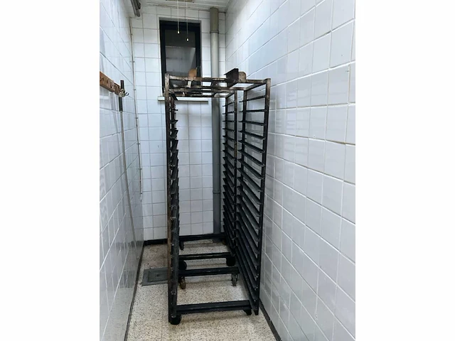6x rvs kar voor bakkerij oven - afbeelding 6 van  7
