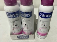 6x sanex deoderant 150ml invisible - afbeelding 2 van  3