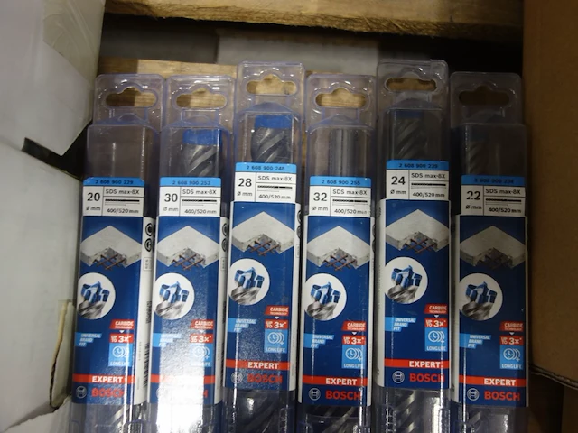 6x sds max-8x boor bosch - afbeelding 2 van  2