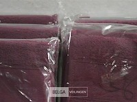 6x setje handdoek+ washandje 100%katoen 50x100cm en 16x22 cm - afbeelding 3 van  4