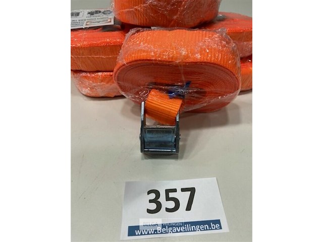 6x spanriem 25mm x 6 meter 400kg - afbeelding 3 van  3