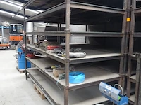 6x stapelbare metalen tafel - afbeelding 2 van  2