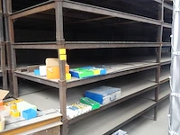 6x stapelbare metalen tafel - afbeelding 1 van  1