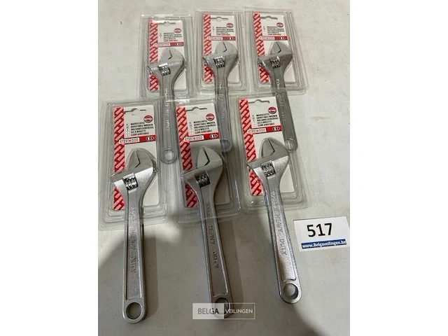 6x steelwood moersleutel - afbeelding 1 van  3
