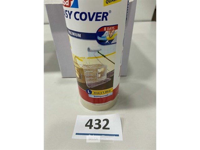 6x tesa easy cover afdekfolie premium 33x1,4 meter - afbeelding 3 van  3