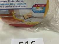 6x tesa robuste afplaktape voor verven en pleisteren 33m x 50mm - afbeelding 2 van  3