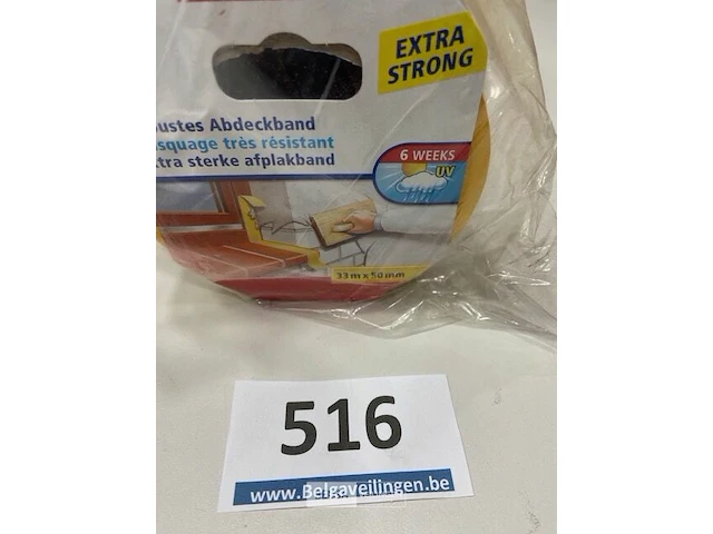6x tesa robuste afplaktape - afbeelding 1 van  3