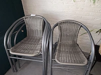 6x tuinstoel