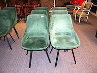 6x velour zetels - afbeelding 2 van  4