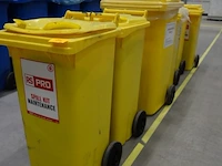 6x verrijdbare afvalcontainer - afbeelding 2 van  4