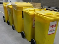 6x verrijdbare afvalcontainer - afbeelding 3 van  4