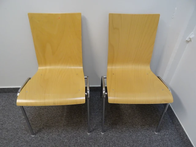 6x verrijdbare tafel + 12x stoel - afbeelding 3 van  3