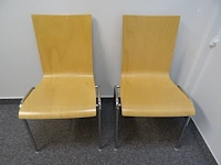 6x verrijdbare tafel + 12x stoel - afbeelding 3 van  3