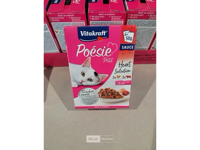 6x vitakraft kattenvoer 6 x 50 gr totaal 36 porties - afbeelding 1 van  5