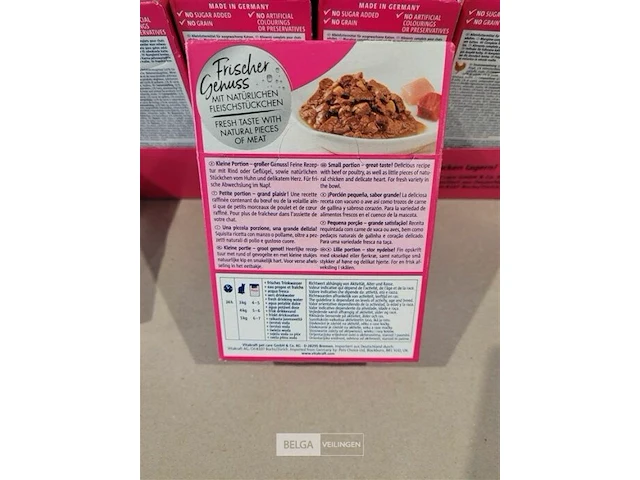 6x vitakraft kattenvoer 6 x 50 gr totaal 36 porties - afbeelding 2 van  5