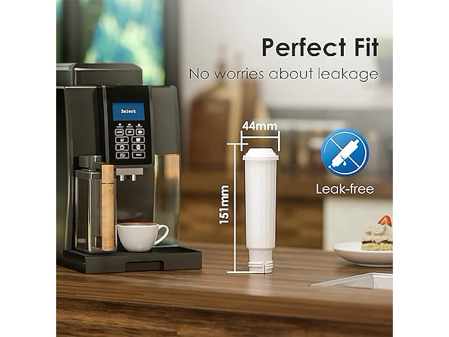 6x waterdrop koffiefilterelement - afbeelding 3 van  4
