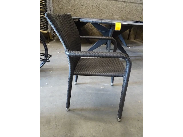6x wicker stoel gescova - afbeelding 2 van  5