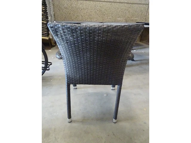 6x wicker stoel gescova - afbeelding 3 van  5