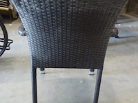6x wicker stoel gescova - afbeelding 3 van  5