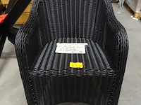 6x wickerstoel - afbeelding 1 van  4