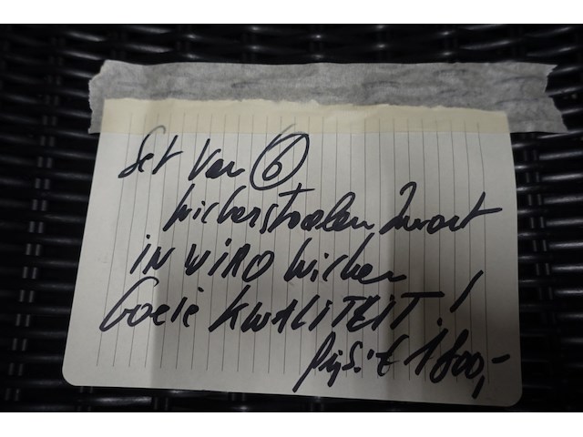 6x wickerstoel - afbeelding 4 van  4