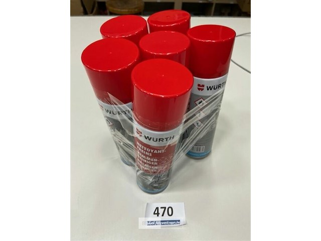 6x wurth reimreiniger 500ml - afbeelding 3 van  3
