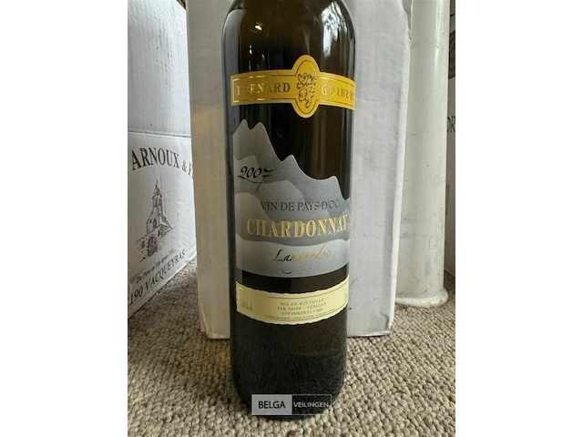 6x1 fles bernard guibert chardonnay 2007 - afbeelding 3 van  4