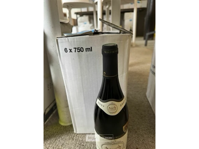 6x1 fles bourgogne pinot noir 2007 - afbeelding 1 van  3