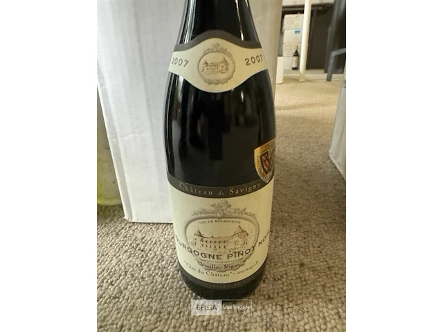 6x1 fles bourgogne pinot noir 2007 - afbeelding 2 van  3
