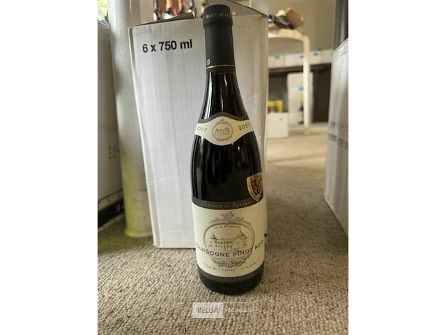 6x1 fles bourgogne pinot noir 2007 - afbeelding 3 van  3