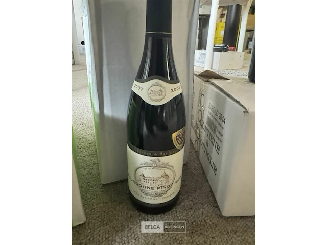 6x1 fles bourgogne pinot noir 2007 - afbeelding 3 van  4