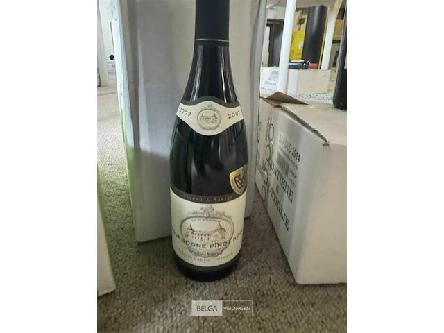 6x1 fles bourgogne pinot noir 2007 - afbeelding 4 van  4