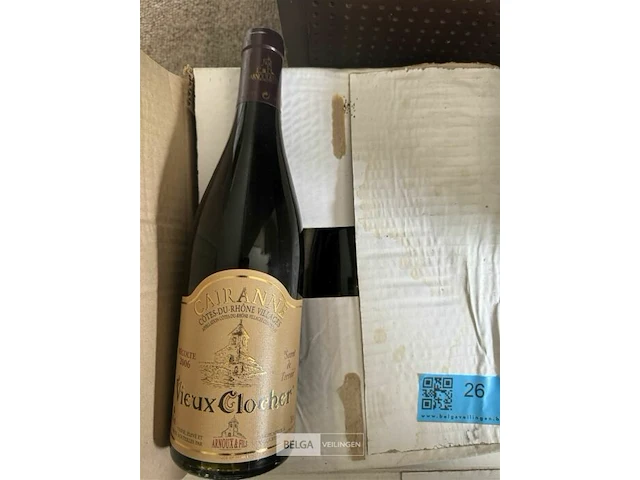 6x1 fles cairanne vieux clocher 2006 - afbeelding 1 van  3