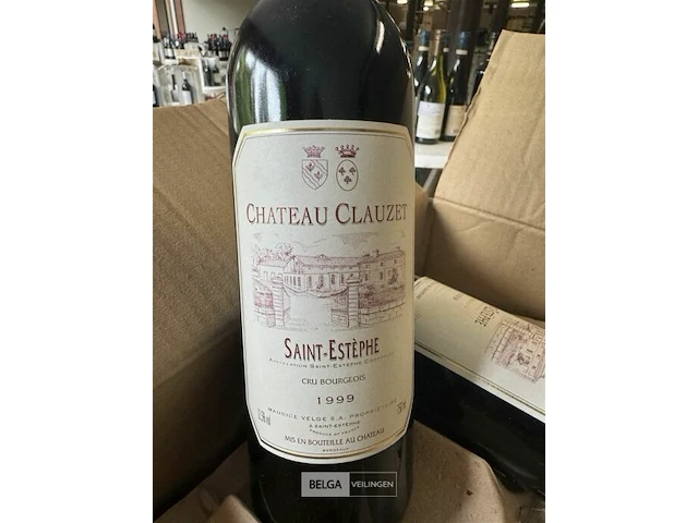 6x1 fles chateau clauzet 1999 - afbeelding 3 van  4