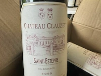 6x1 fles chateau clauzet 1999 - afbeelding 3 van  4
