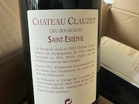 6x1 fles chateau clauzet 1999 - afbeelding 4 van  4