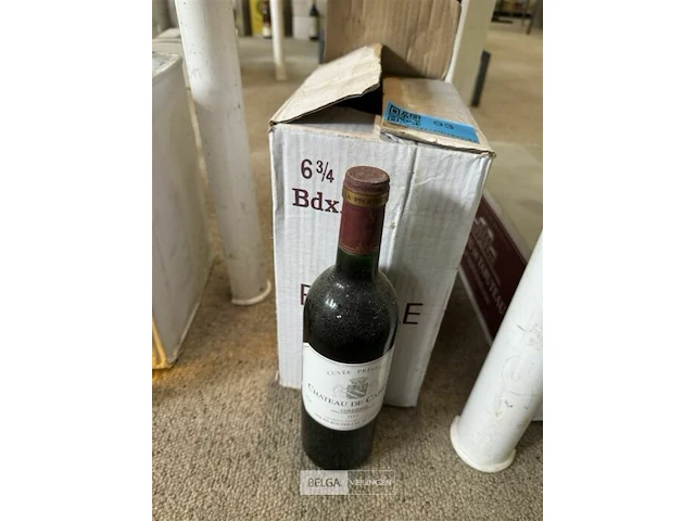 6x1 fles chateau de cabriac 1993 - afbeelding 1 van  3