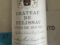 6x1 fles chateau de pelissac 1995 - afbeelding 3 van  4