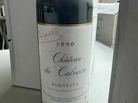 6x1 fles chateau du cabaire 1990 - afbeelding 2 van  3