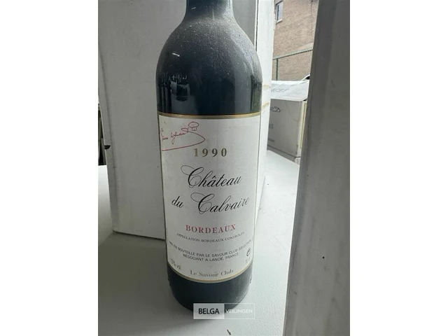 6x1 fles chateau du cabaire 1990 - afbeelding 3 van  3