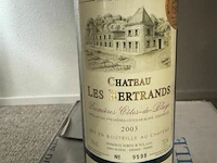 6x1 fles chateau les bertrands 2003 - afbeelding 3 van  4